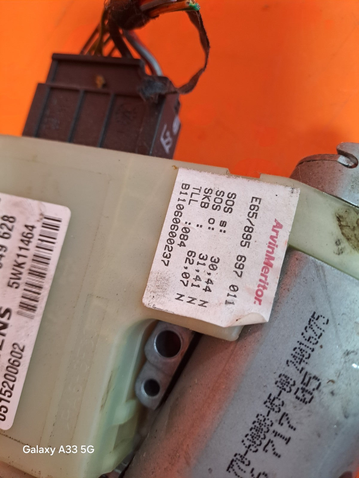✅BMW 750Li E66 4.8 PETROL 2006 SUNROOF MOTOR 6949628 Warranty A208 - Image 3