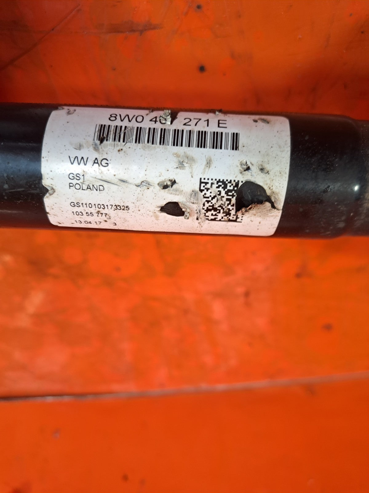 ✅AUDI A4 S LINE B9 2.0 PETROL 2017 FRONT RIGHT OR LEFT AUTO DRIVESHAFT 8W0407271 - Image 11