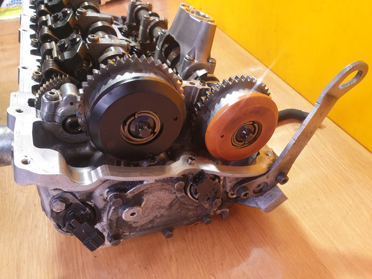 ✅2014 BMW 5 SERIES F11 4.4P CYLINDER HEAD RIGHT SIDE 7603471 + WARRANTY A153 - Image 9