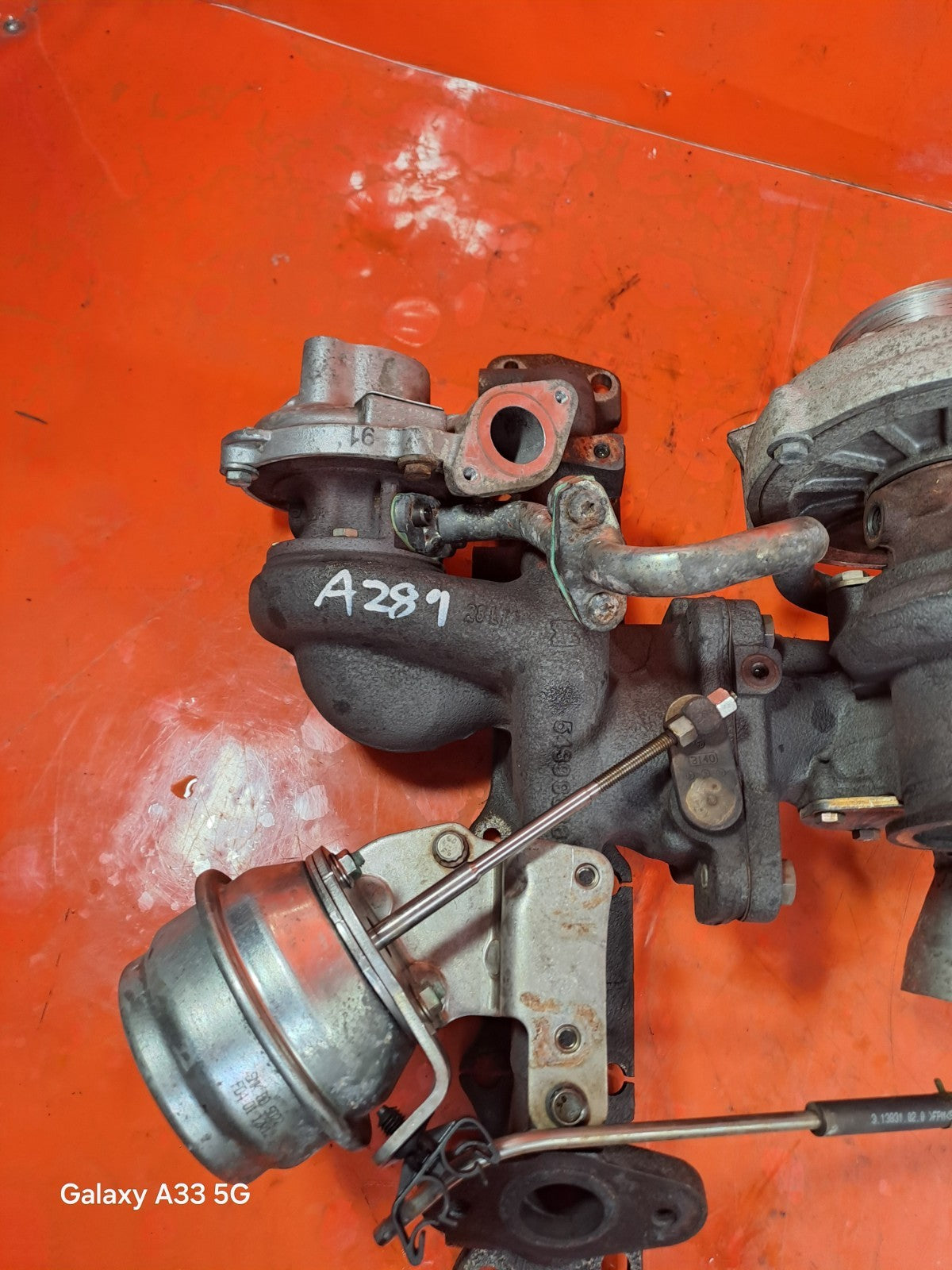 ✅VOLVO XC60 SE AWD 2.4 DIESEL 2012 D5244T17 TWIN TURBOCHARGER 31293089 31293086 - Image 9