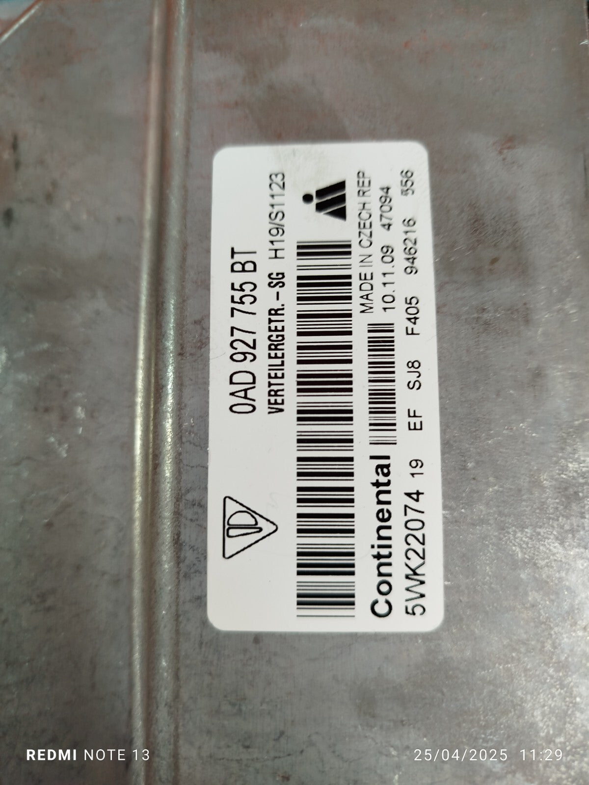 ✅Porsche Cayenne V6 2010 3.6 Petrol ENGINE CONTROL MODULE 0AD927755BT 5WK22074 - Image 10