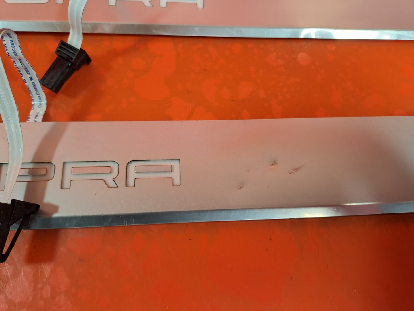 Cupra Leon VZ2 2023 1.4 Petrol FRONT SILL STEP TRIM PAIR 5FA947417E Warranty - Image 6