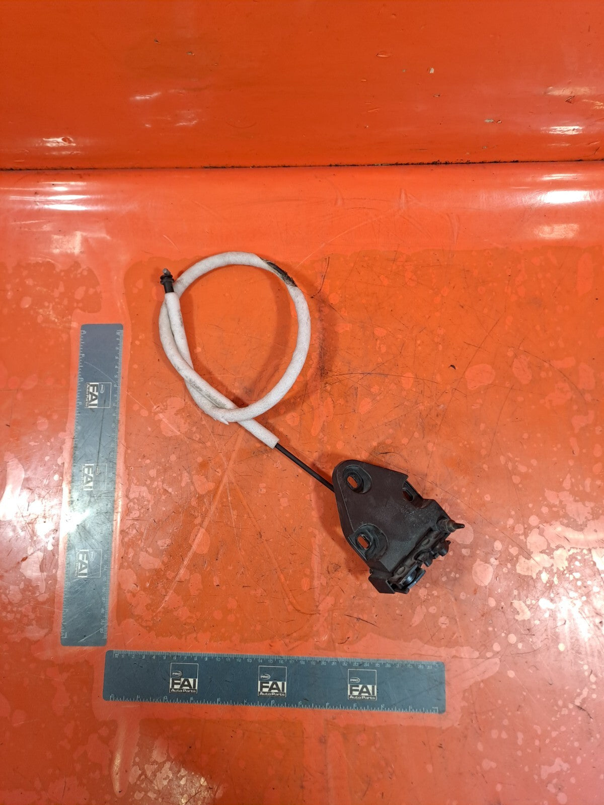 ✅RENAULT TRAFIC MK3 Sl27 2015 REAR RIGHT UPPER DOOR LOCK LATCH WITH CABLE A250 - Image 2