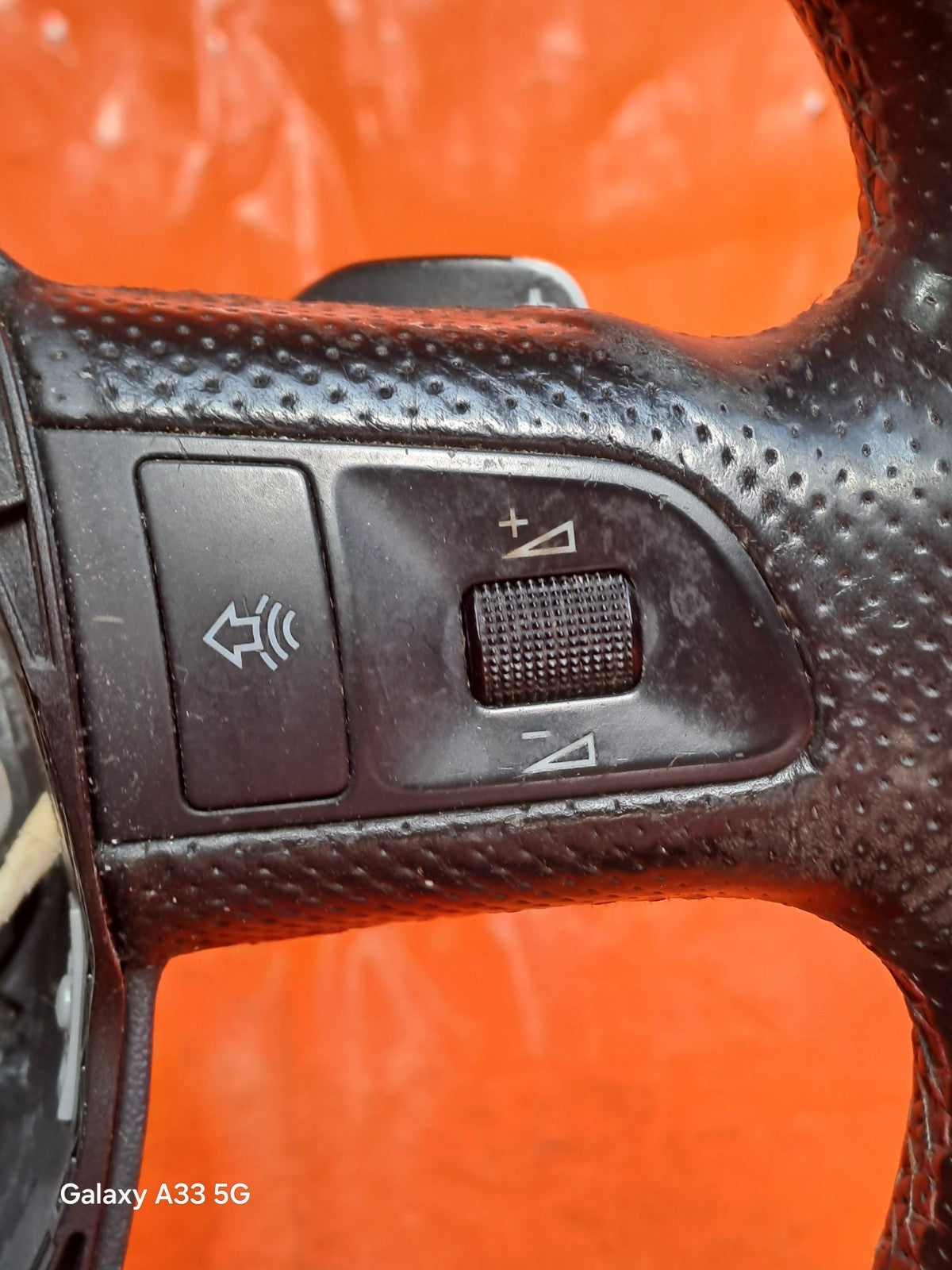 ✅AUDI Q7 S LINE 3.0 DIESEL 2007 MULTIFUNCTIONAL STEERING WHEEL PADDLE SHIFT A295 - Image 10