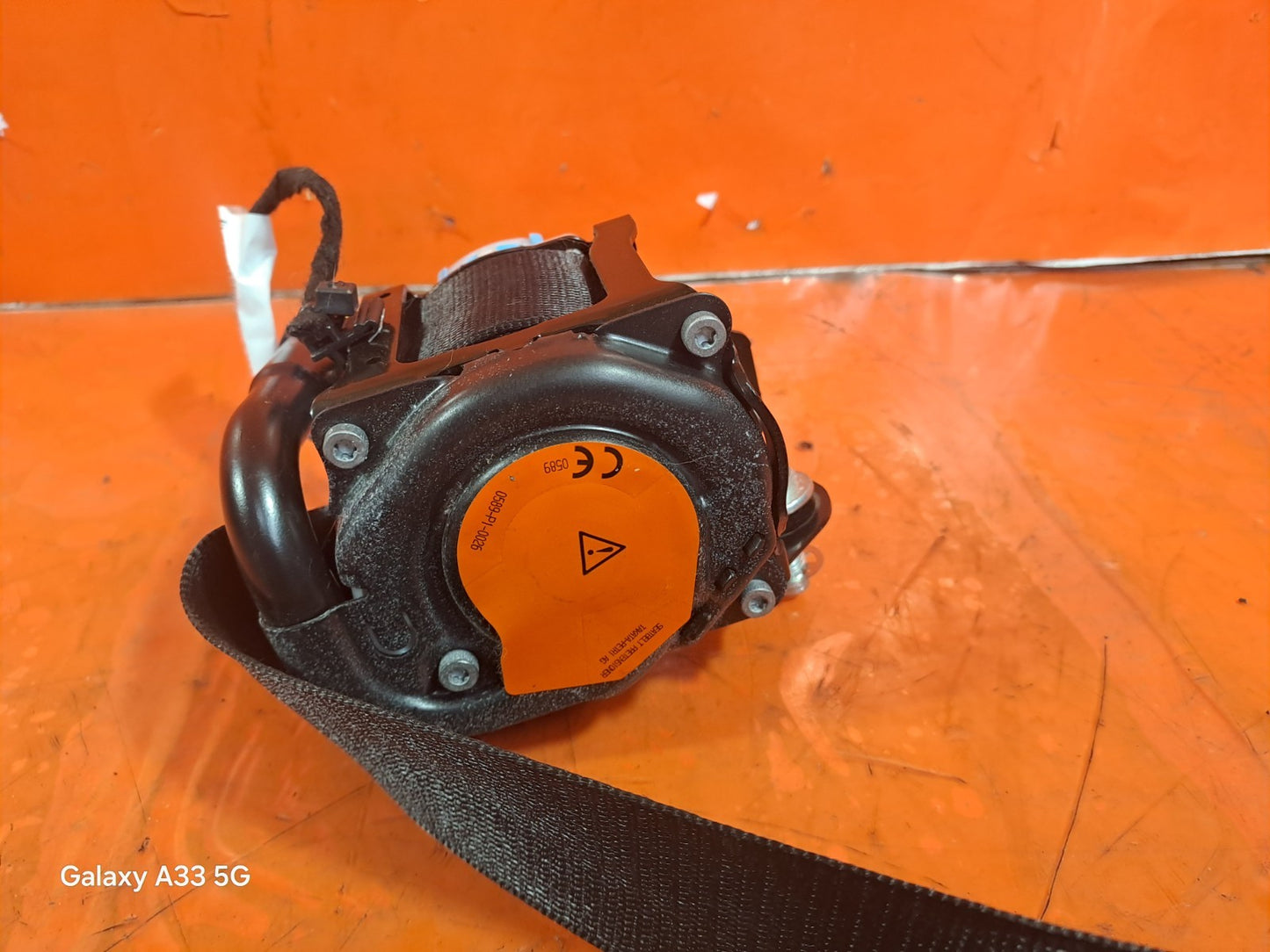 ✅2012 MERCEDES B CLASS W246 SEAT BELT REAR LEFT A2468602785 + WARRANTY A299 - Image 4