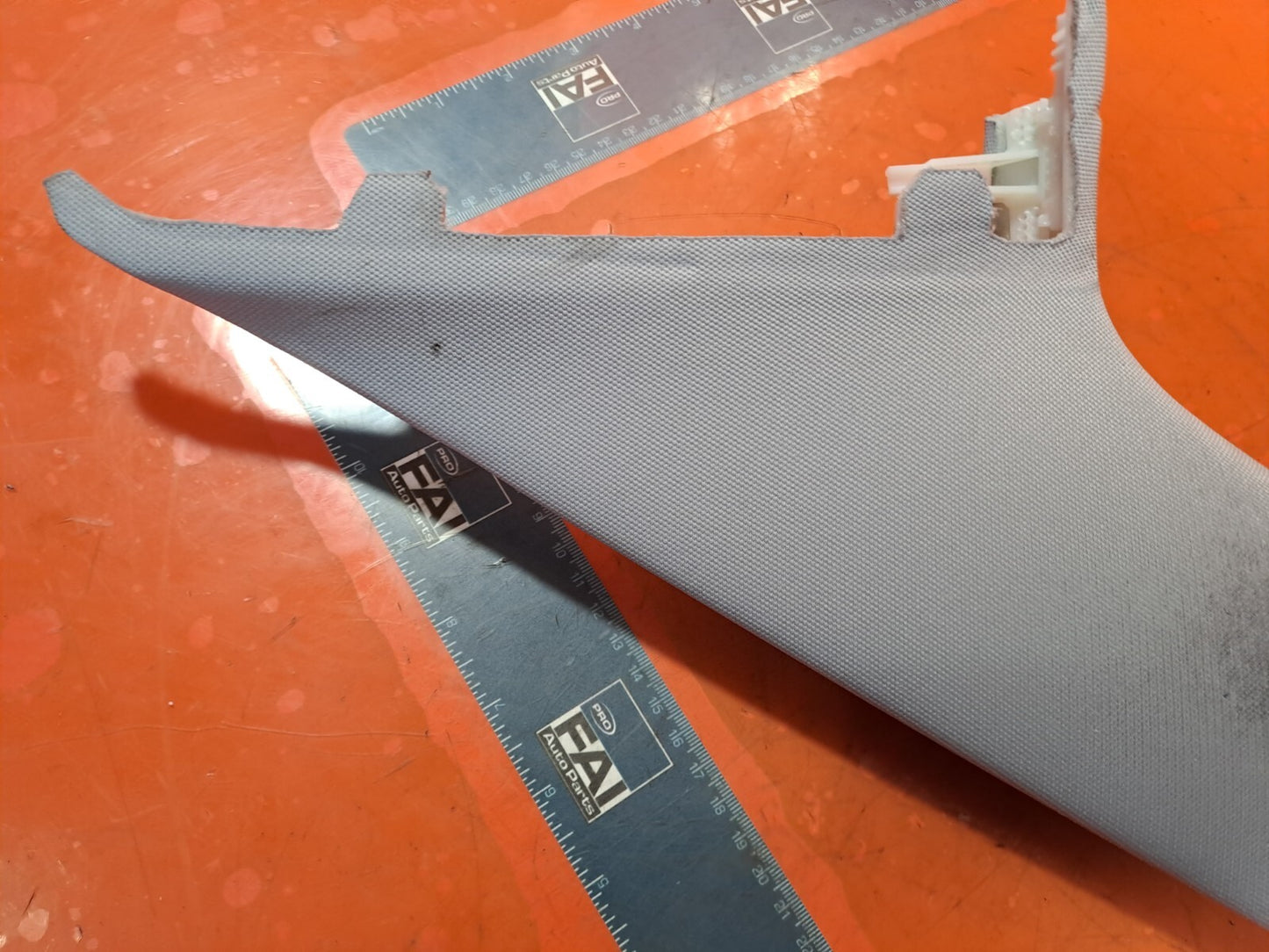 TESLA MODEL 3 LONG 2024 FRONT LEFT A PILLAR COVER TRIM 1731773-10-D Warranty - Image 6