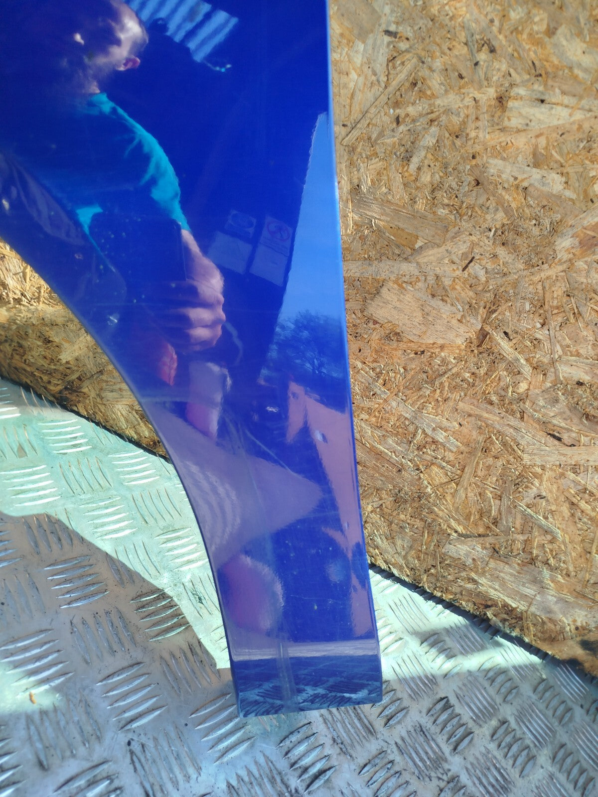 ✅FORD B-MAX TITANIUM 1.0 PETROL 2014 FRONT LEFT WING PANEL BLUE Scratches A285 - Image 8