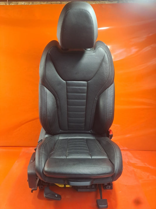 ✅BMW G20 318D M Sport 2.0 Diesel 2021 Front Right Leather Seat Warranty A362 - Image 2