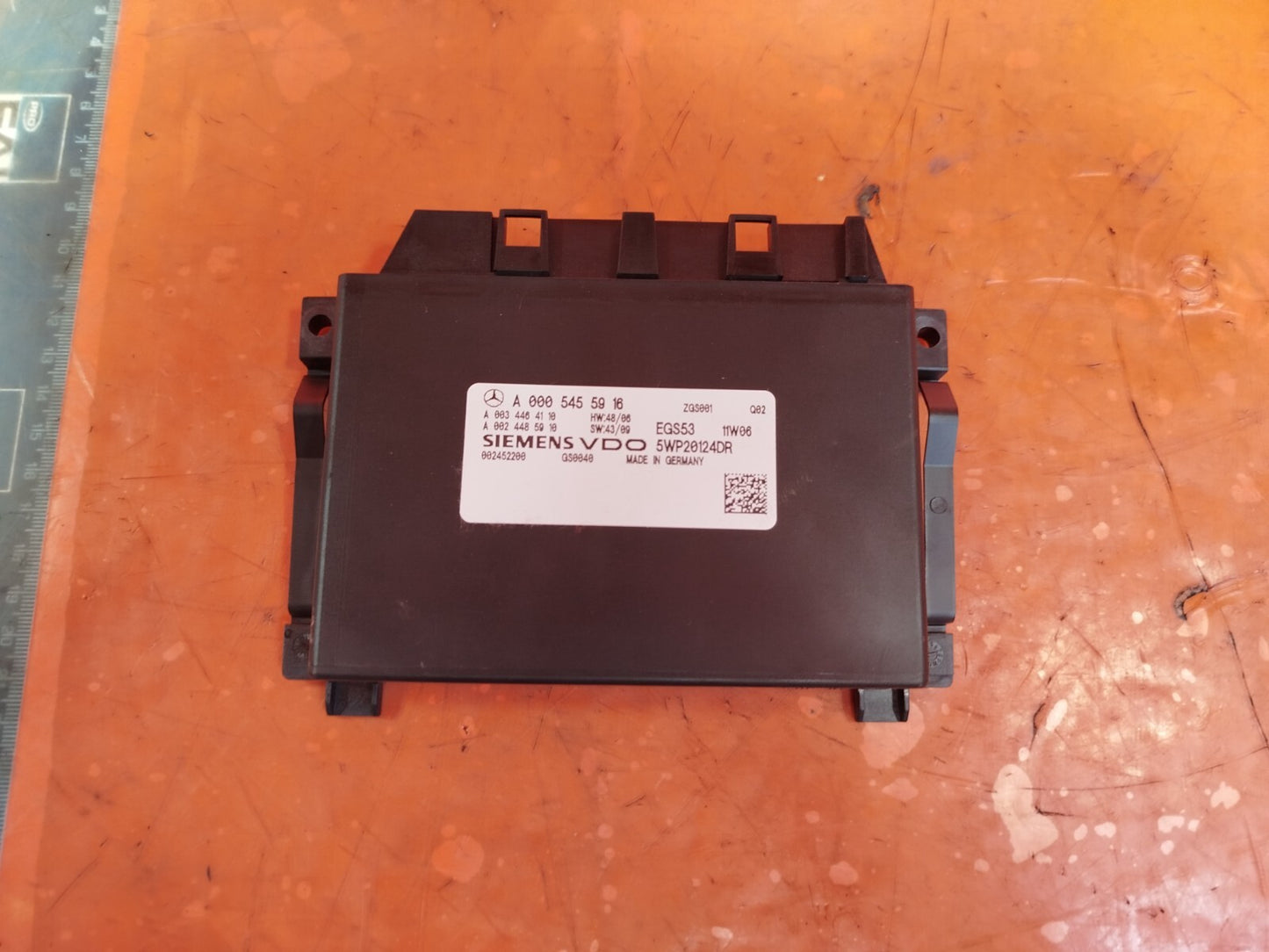 ✅MERCEDES C250 W204 2.1 DIESEL 2011 GEARBOX ECU CONTROL MODULE A0005455916 A283 - Image 2