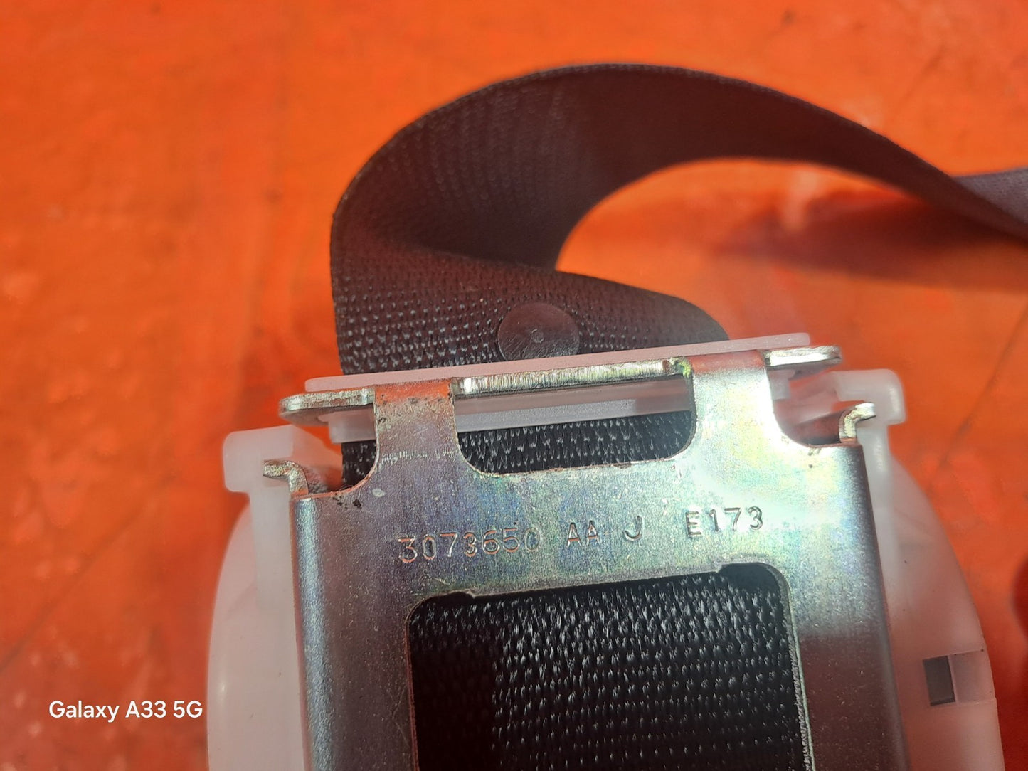 ✅2012 MERCEDES B CLASS W246 SEAT BELT REAR MIDDLE A2468600585 + WARRANTY A299 - Image 10