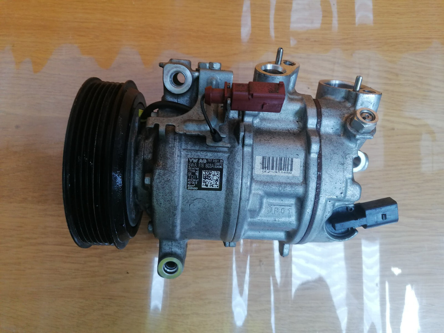 ✅2021 AUDI Q3 F3 1.5TFSI AIR CON CONDITIONING PUMP 5WA816803A + WARRANTY A072 - Image 4