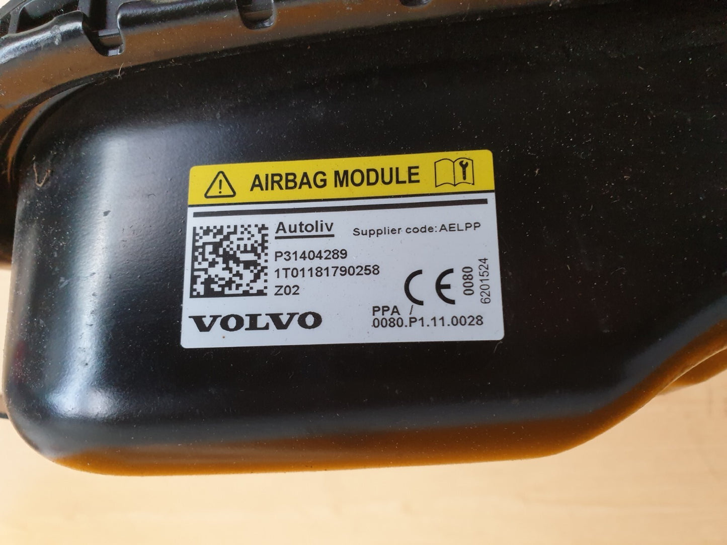 2012-2020 VOLVO V40 MK2 PEDESTRIAN PROTECTION ABAG P31404289 31404289 X00 - Image 11