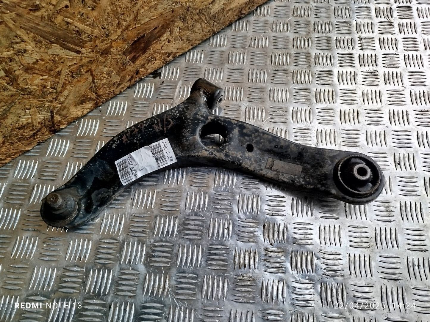 ✅SSANGYONG TIVOLI Elx 1.6 DIESEL 2016 FRONT LEFT WISHBONE CONTROL ARM A279 - Image 2