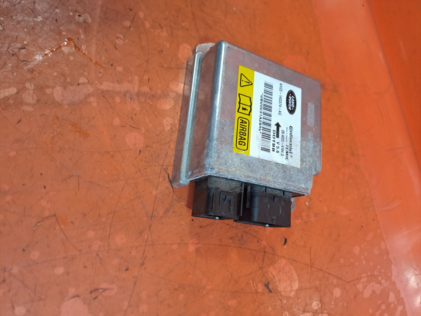 ✅2010 LAND ROVER DISCOVERY 4 L319 AIRBAG CONTROL MODULE ECU AH22-14D374-AG A244 - Image 5