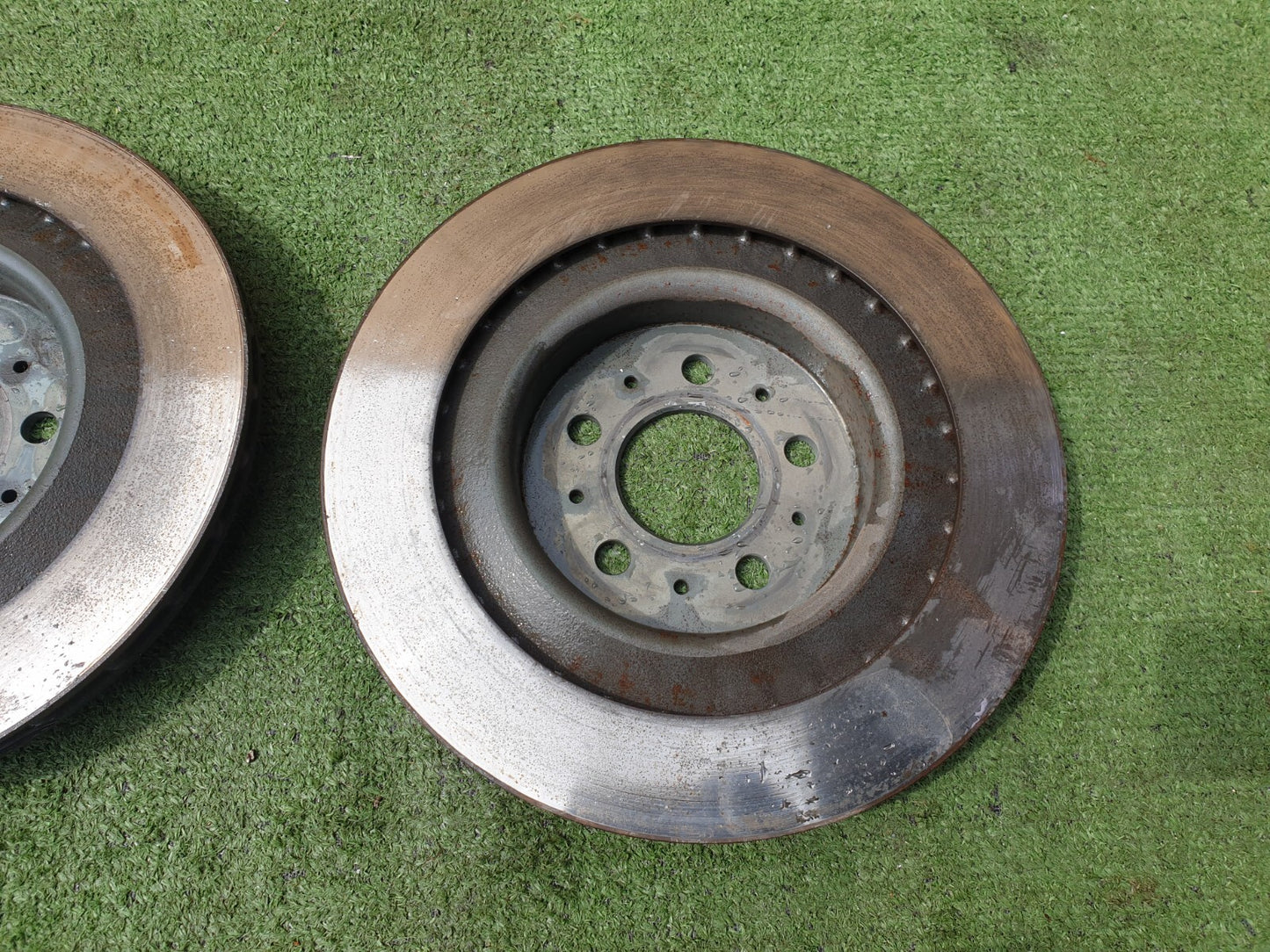 ✅2022 TESLA MODEL Y REAR LEFT & RIGHT BRAKE DISK PAIR + WARRANTY A172 - Image 11