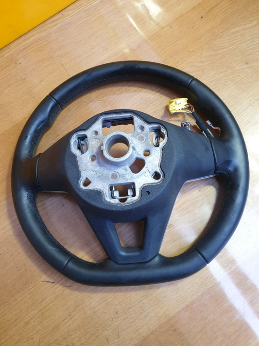 ✅2021 VW GOLF MK8 1.5P STEERING WHEEL 5H0419089ED + WARRANTY A170 - Image 2
