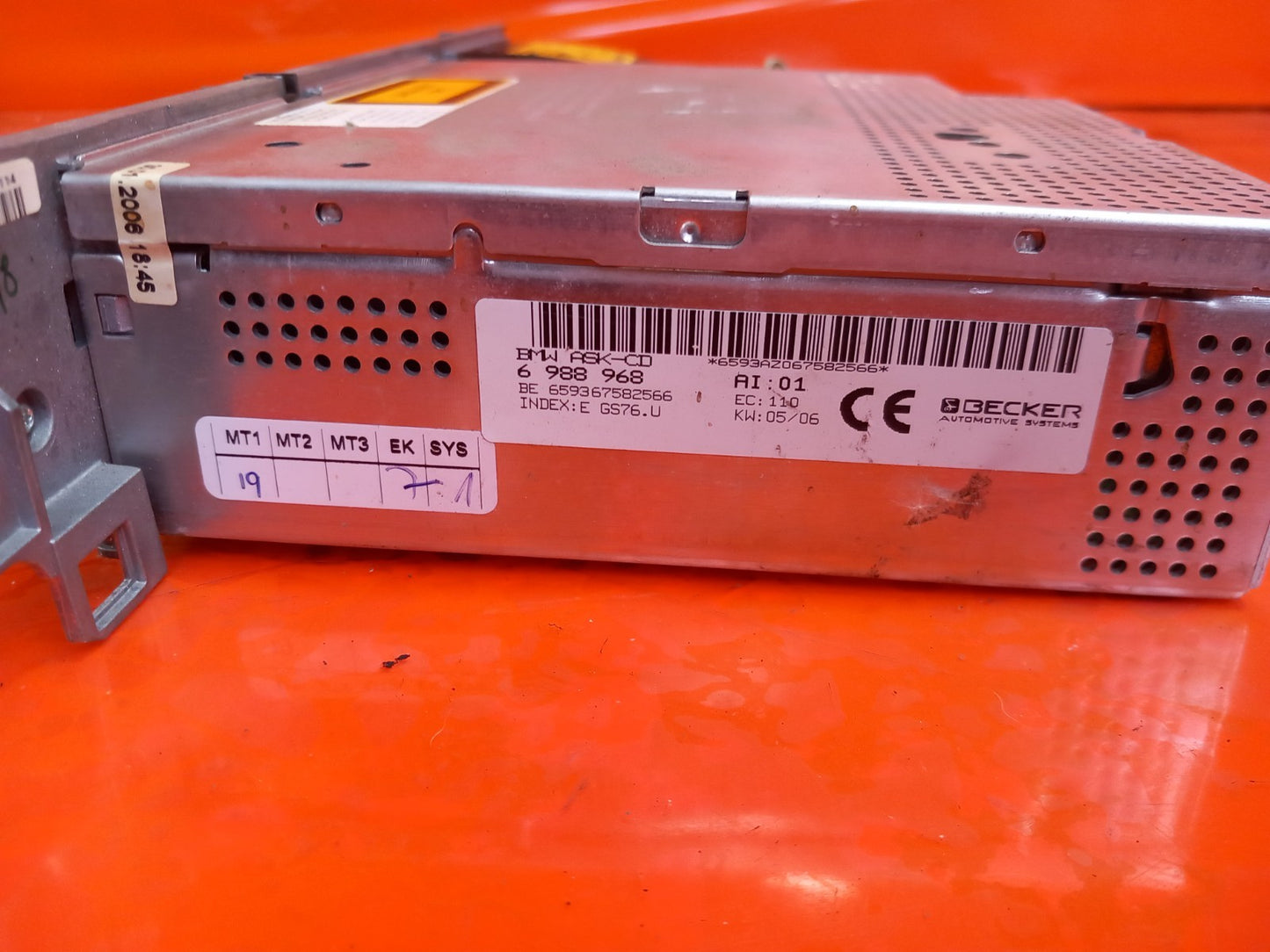 BMW 7 Series E65 E66 CD Audio System Controller Player 6988968 Warranty xAA - Image 12