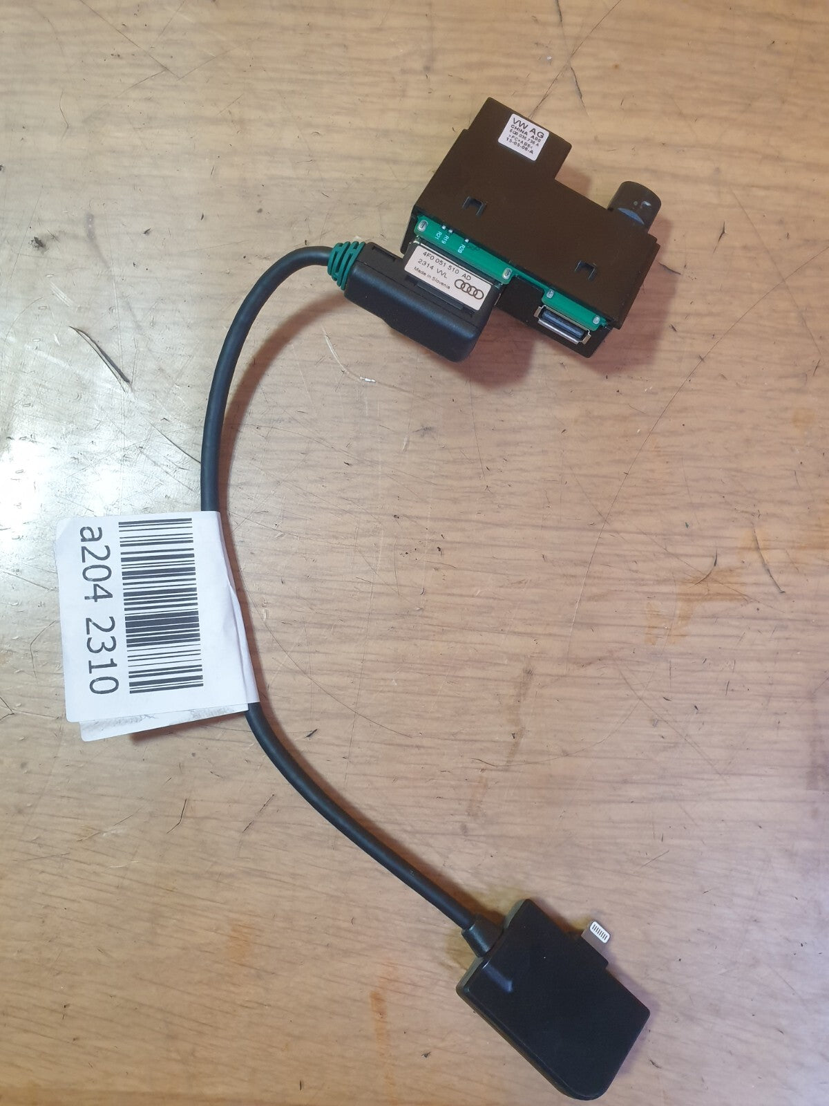 ✅AUDI A3 E-TRON 1.4 PETROL 2015 MUSIC INTERFACE UNIT 5Q0035736A 4F0051510AD A204 - Image 2