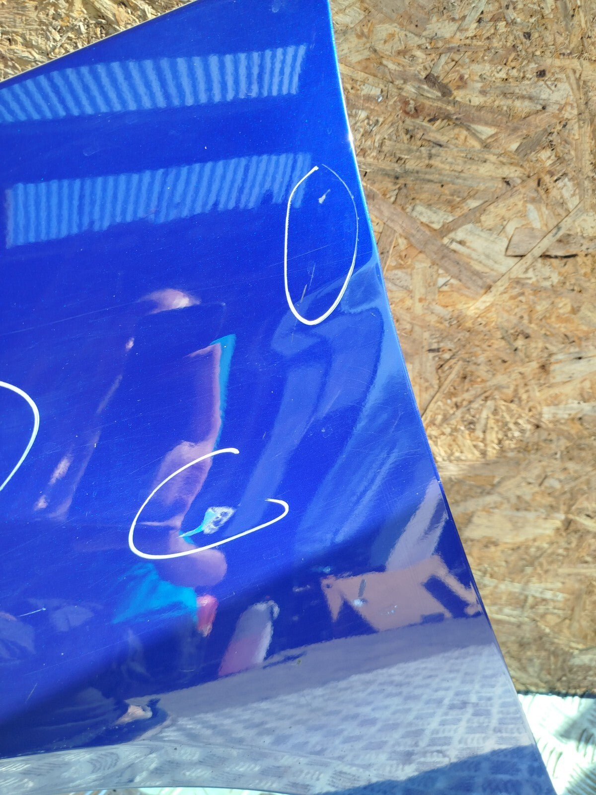 ✅FORD B-MAX TITANIUM 1.0 PETROL 2014 FRONT LEFT WING PANEL BLUE Scratches A285 - Image 11