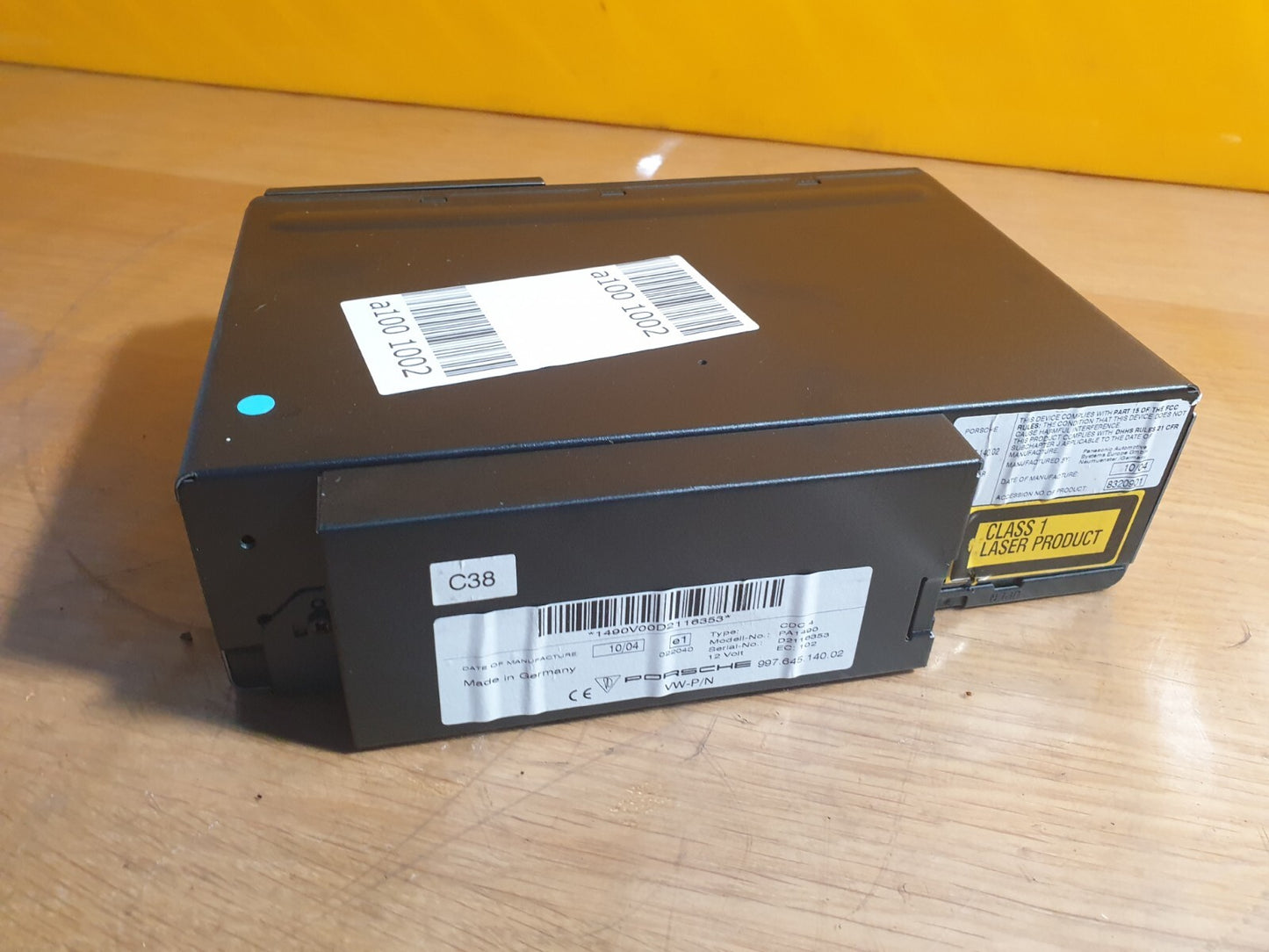 ✅PORSCHE BOXSTER 987 2.7 PETROL 2005 CD PLAYER CHANGER CDC 99764514002 Warranty - Image 5