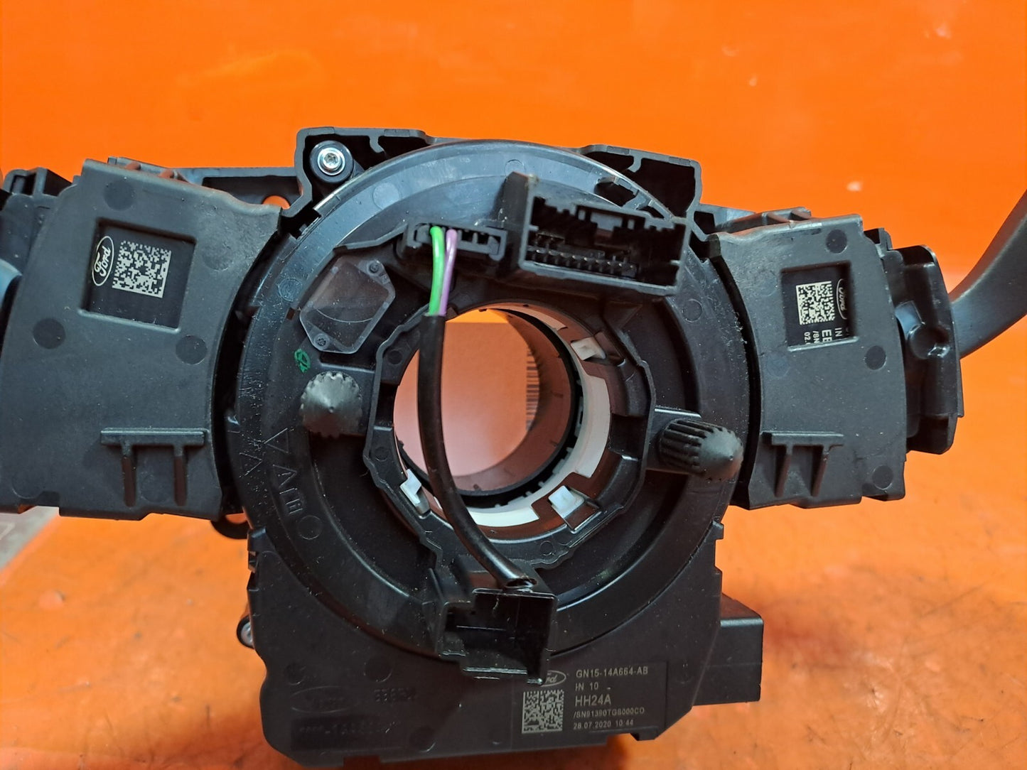 ✅2020 FORD FIESTA ACTIVE 1.0P INDICATOR WIPER SWITCH STALK SQUIB SLIP RING A247 - Image 7
