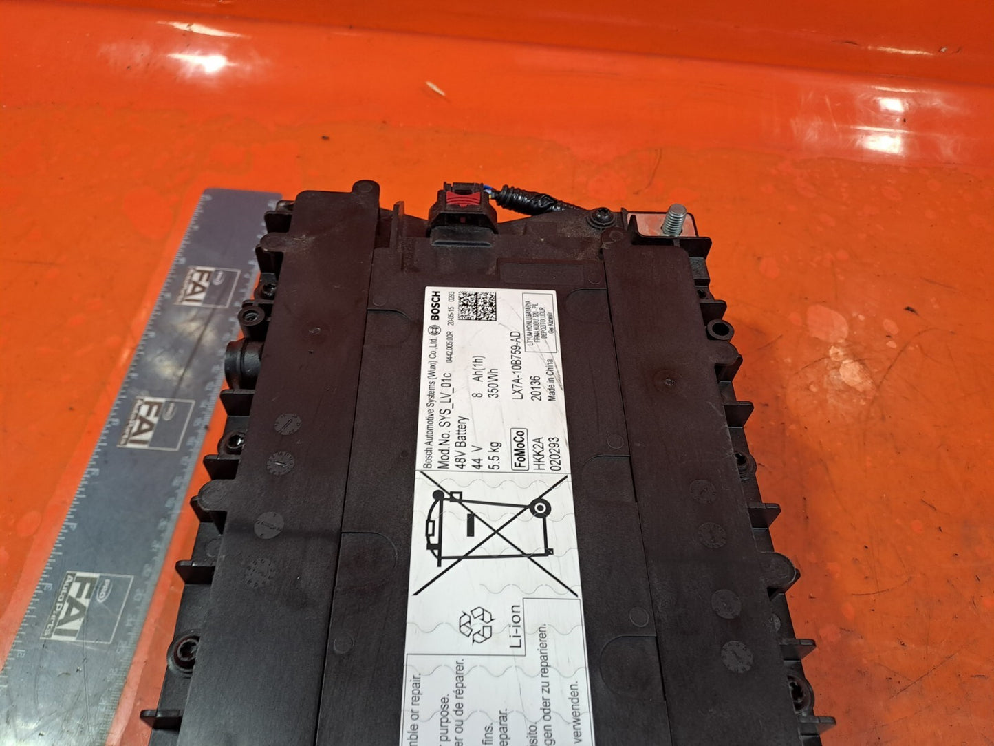 ✅2020 FORD FIESTA ACTIVE 1.0P HIGH VOLTAGE BATTERY LX7A-10B759-AD +WARRANTY A247 - Image 9