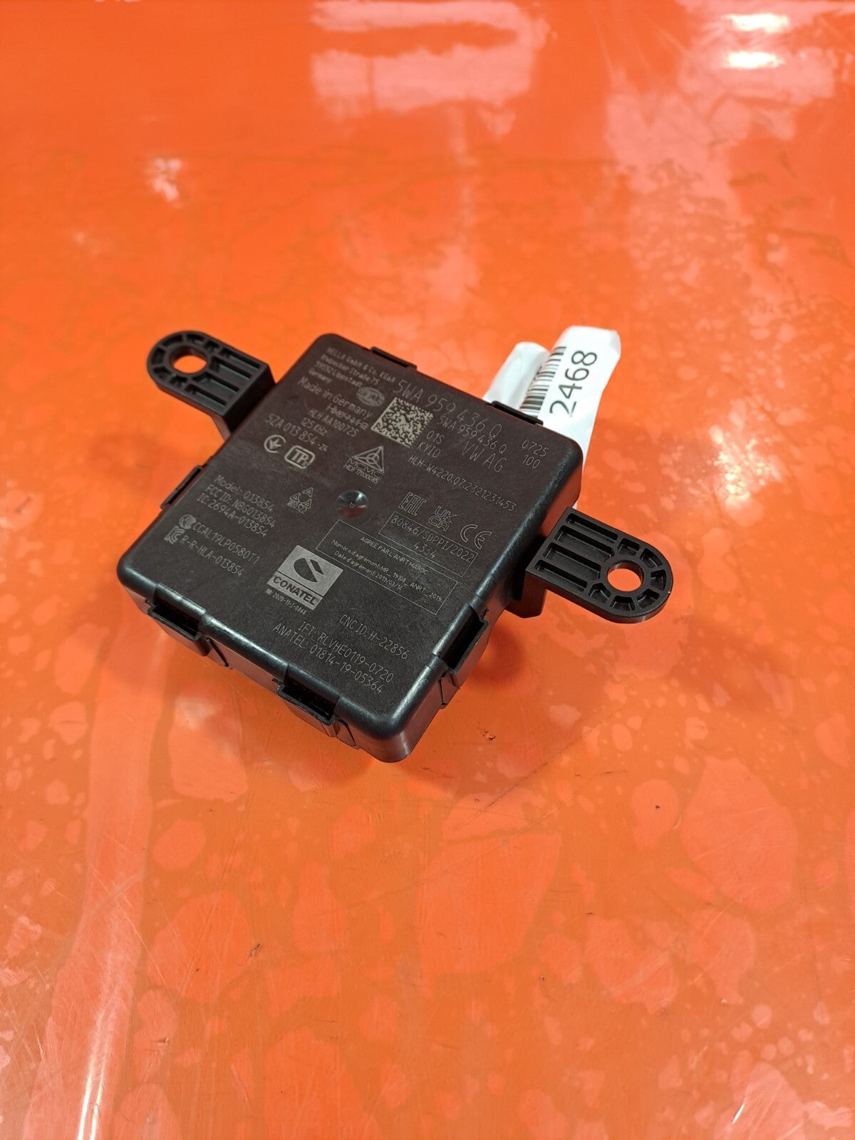 2023 CUPRA LEON VZ2 1.4P KEYLESS ENTRY CONTROL MODULE ECU 5WA959436Q A227 - Image 4