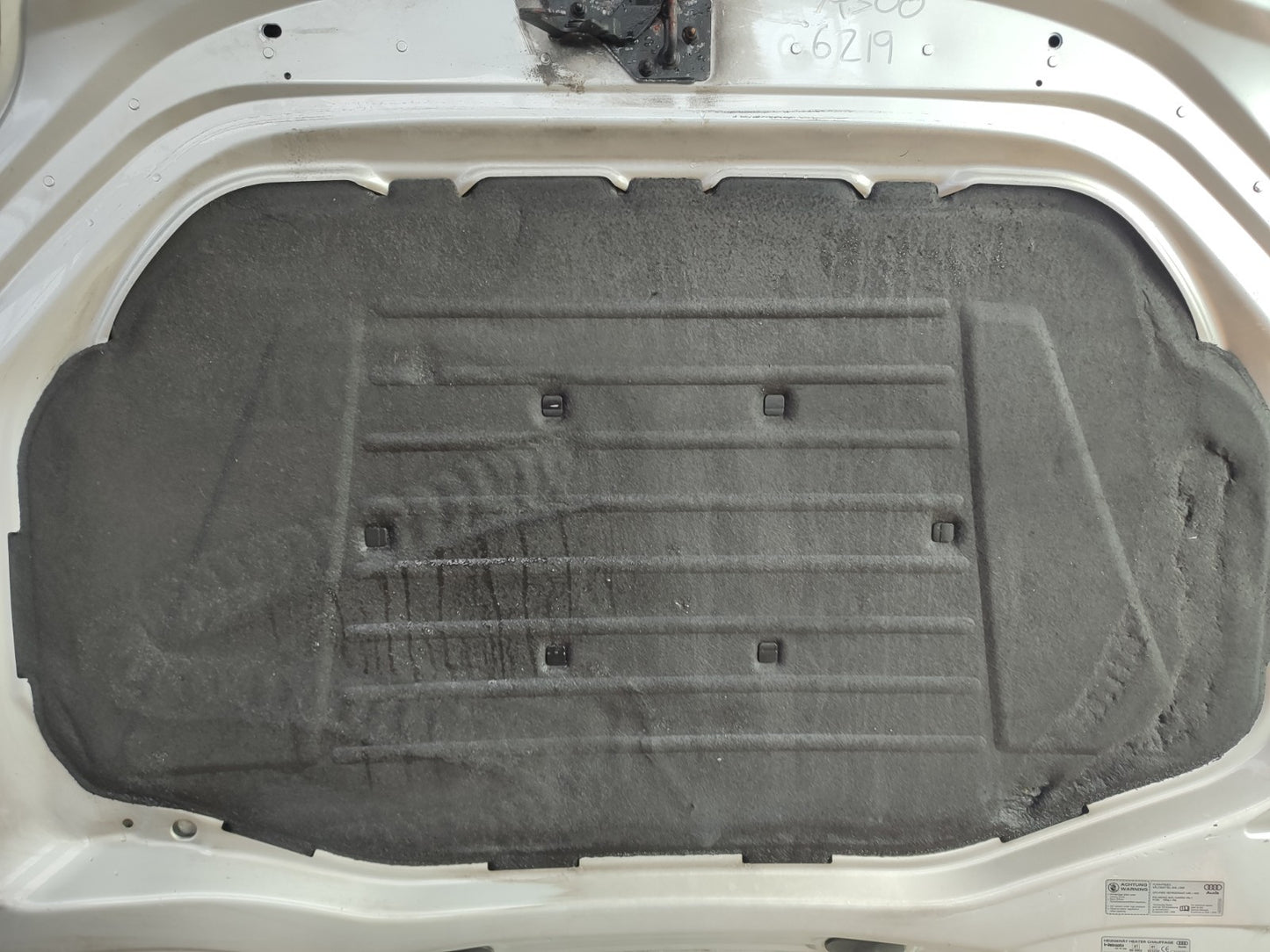 ✅2009 AUDI Q7 4L S LINE BONNET HOOD SILVER X7W + WARRANTY A300 - Image 12