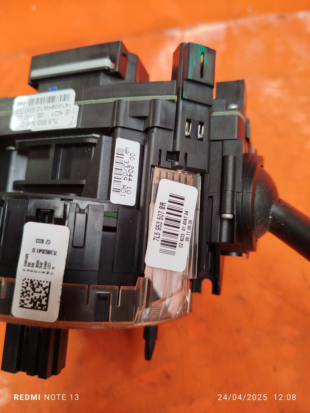 ✅2010 PORSCHE CAYENNE 9PA 3.6P INDICATOR WIPER STALKS SQUIB 7L5953549C +WARRANTY - Image 12