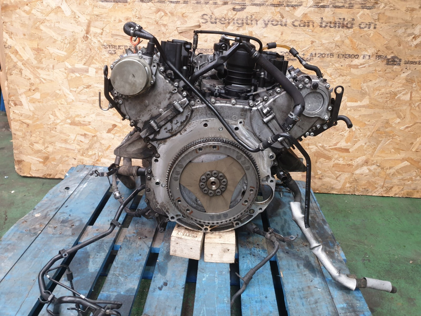 AUDI Q7 S-LINE 3.0 DIESEL 2010 ENGINE Bare CAS106730 CASA Warranty A224 - Image 1