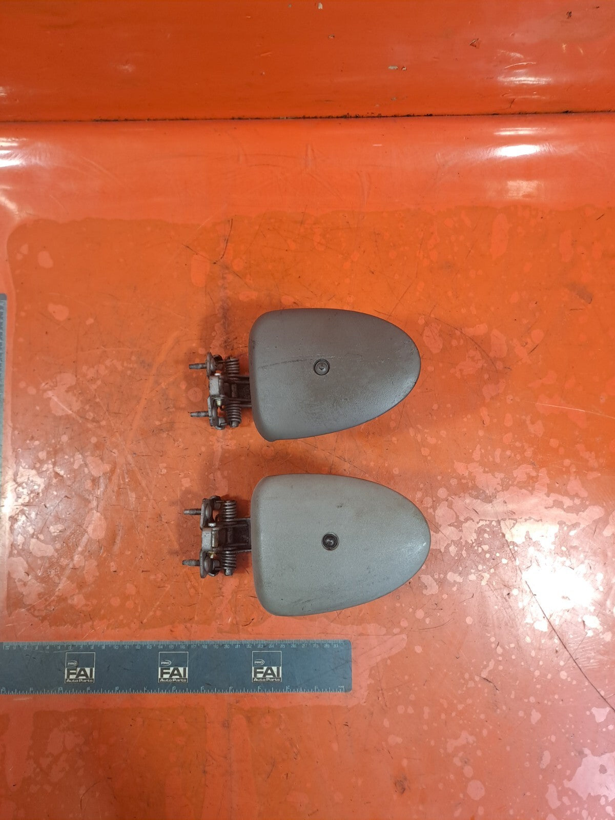✅RENAULT TRAFIC MK3 Sl27 1.6 DIESEL 2015 REAR DOOR CHECK STRAP PULL HANDLES PAIR - Image 3