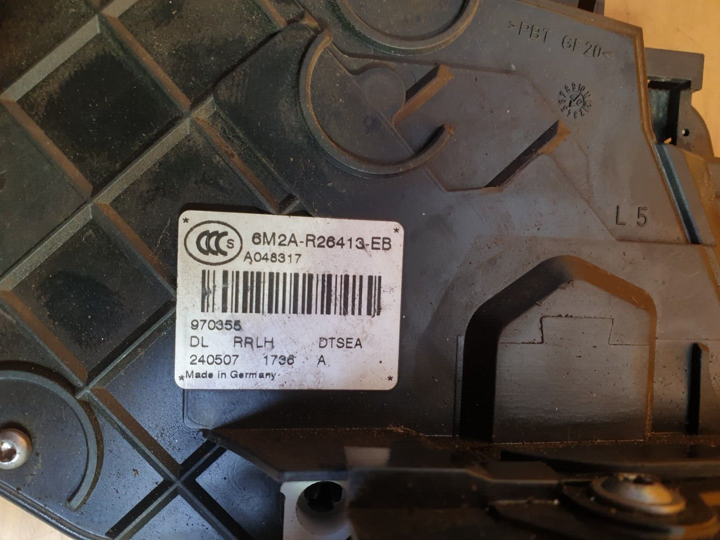 ✅2007 FORD MONDEO MK4 2.5P REAR LEFT DOOR LOCK 6M2AR26413EB + WARRANTY A085 - Image 11