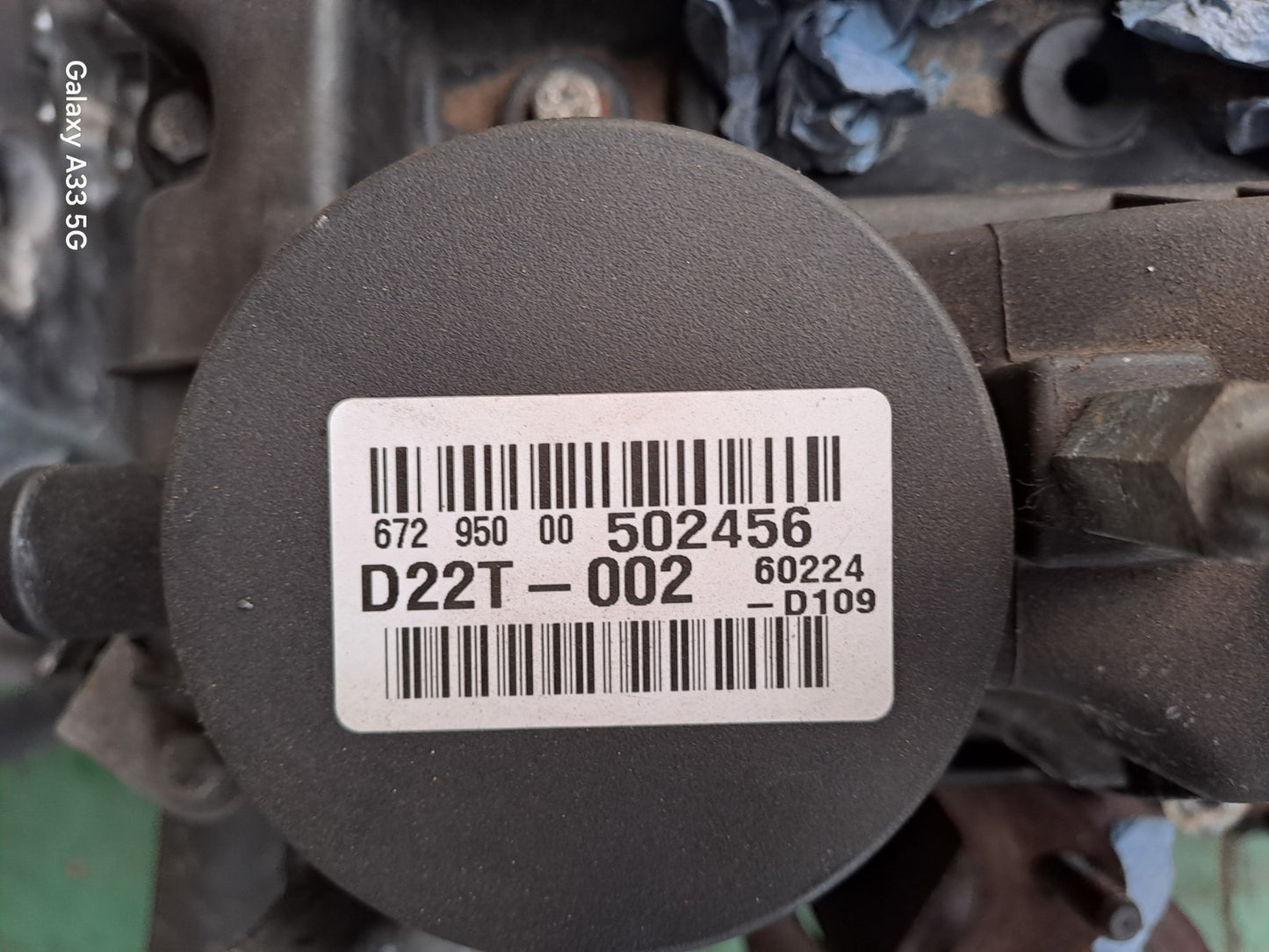 ✅SSANGYONG KORANDO 2.2 DIESEL 2016 BARE ENGINE 672.950 D22T-002 A6712300365 A088 - Image 4