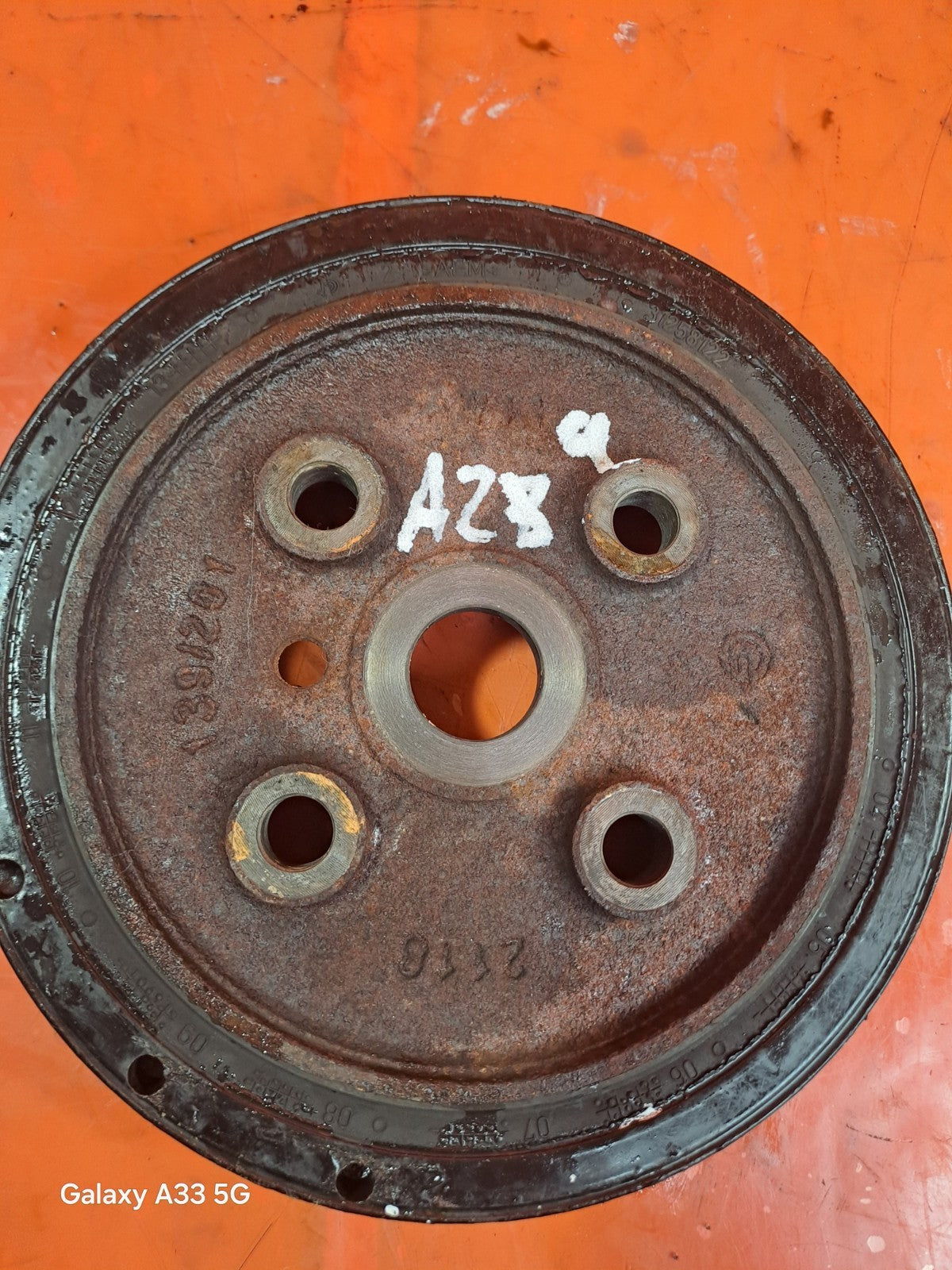 ✅VOLVO XC60 SE AWD 2.4 DIESEL 2012 CRANKSHAFT PULLEY 1391201 Warranty A289 - Image 2
