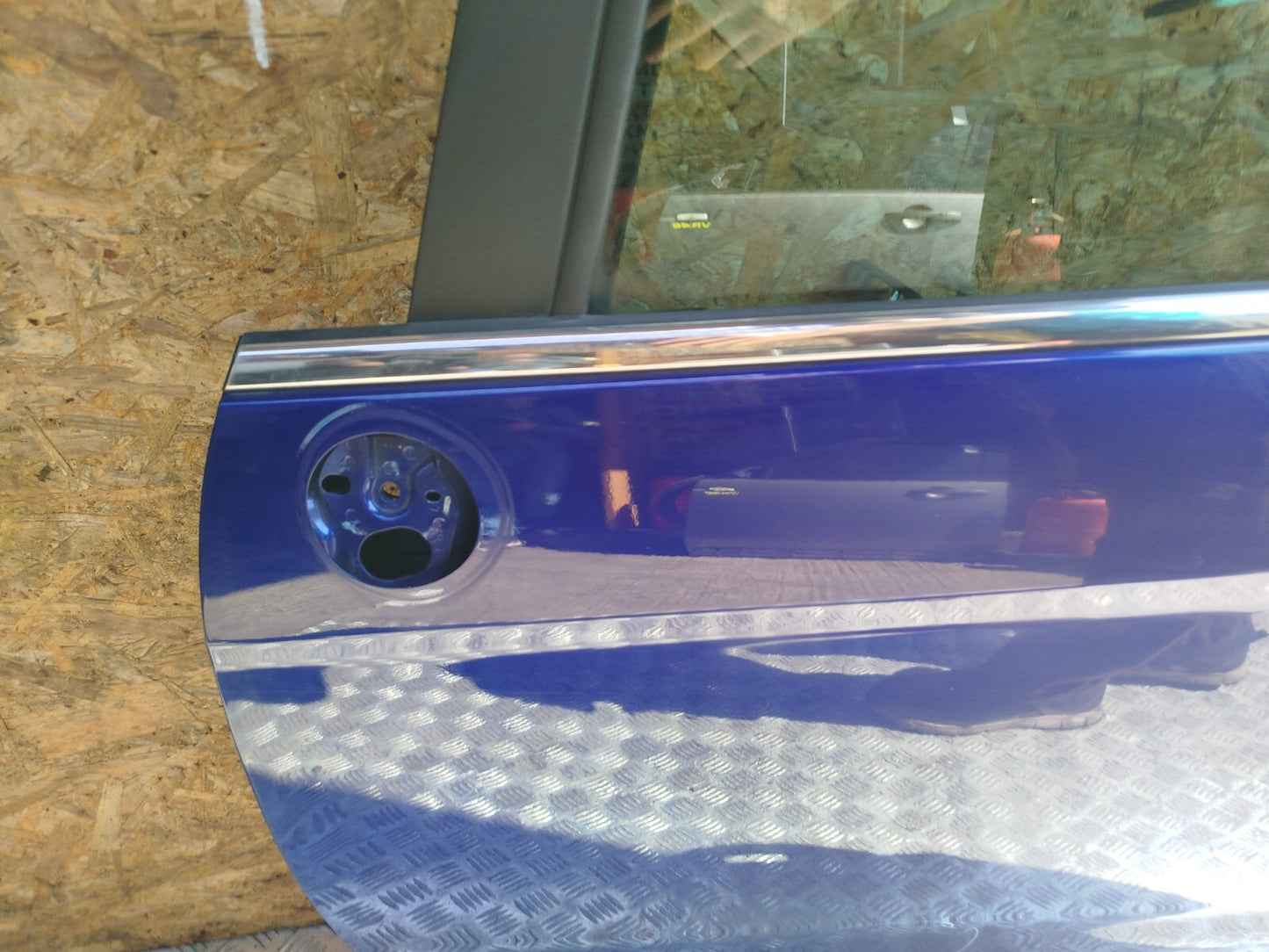 ✅FORD B-MAX TITANIUM 1.0 PETROL 2014 FRONT LEFT DOOR BLUE Scratches A285 - Image 5