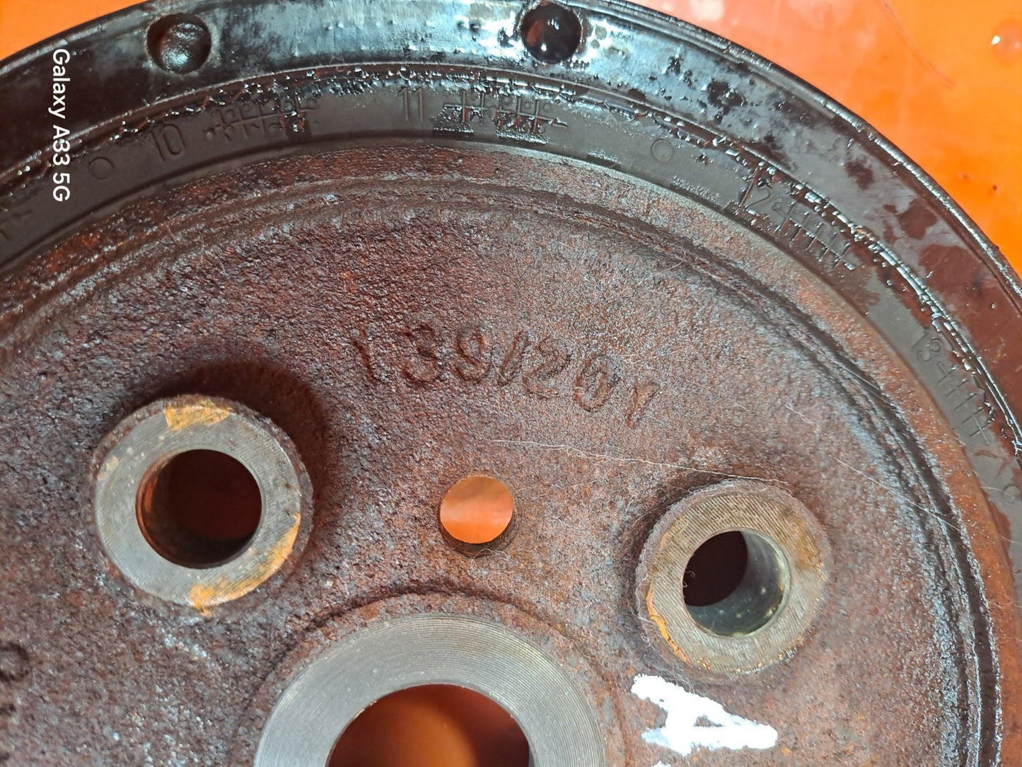 ✅VOLVO XC60 SE AWD 2.4 DIESEL 2012 CRANKSHAFT PULLEY 1391201 Warranty A289 - Image 3