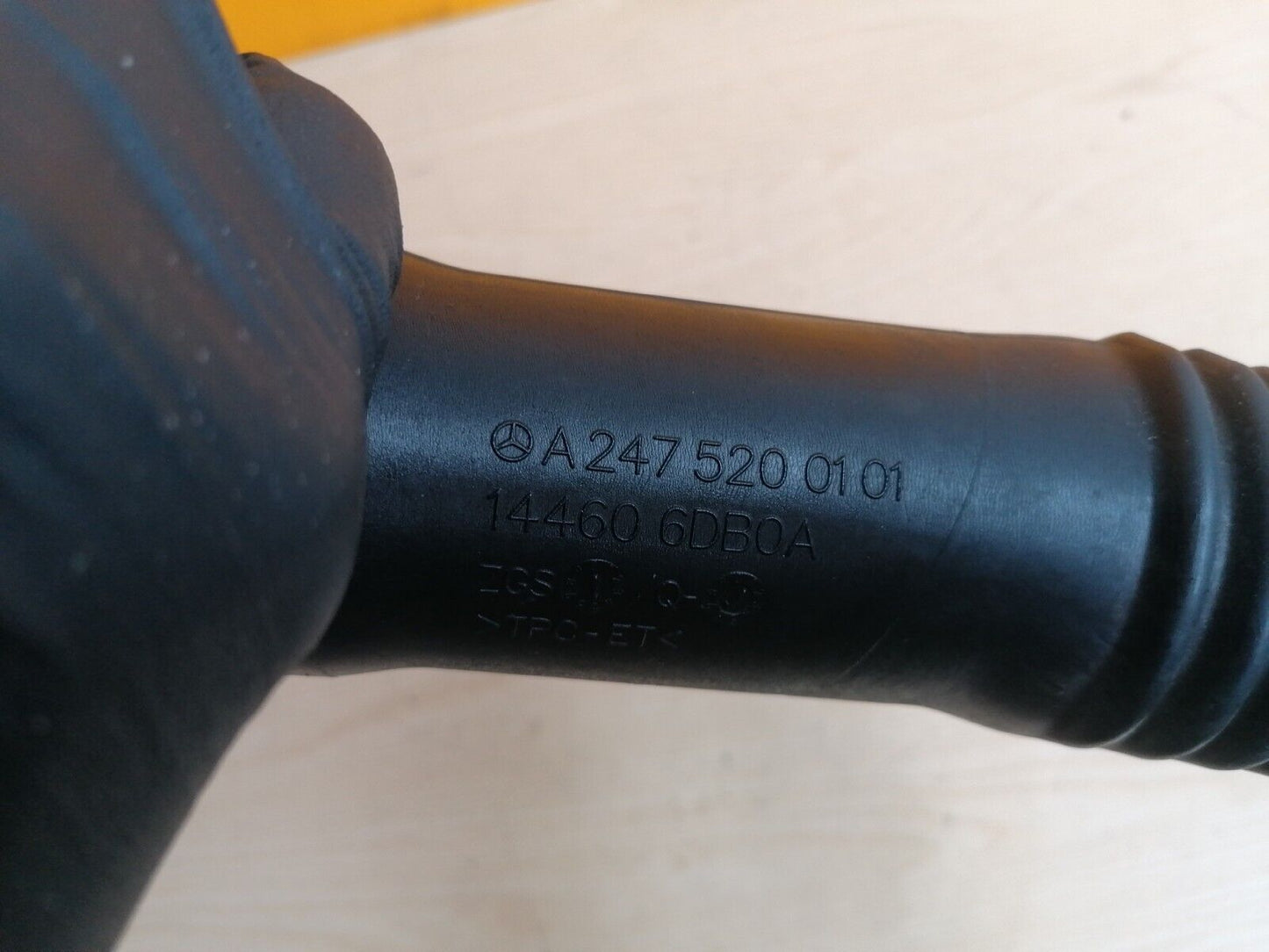 2021 MERCEDES A200 W177 1.3 PETROL INTERCOOLER PIPE HOSE A2475200101 A067