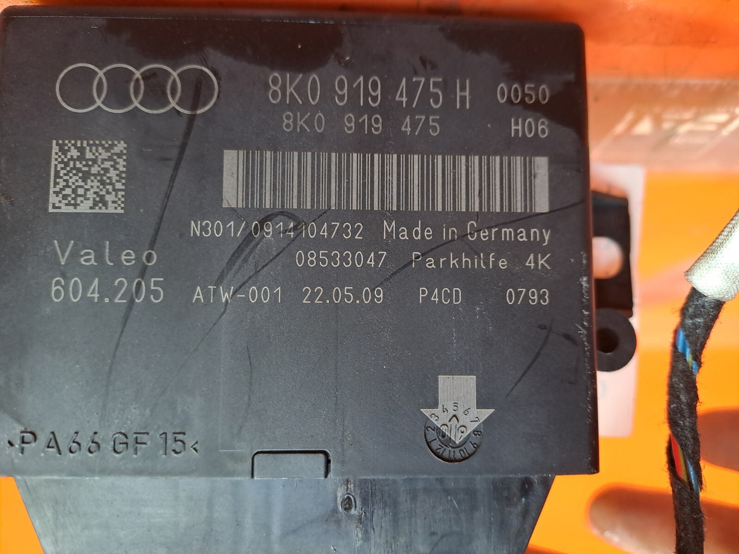 ✅AUDI A5 S LINE CABRIO 2.0 PETROL 2009 PDC PARKING DISTANCE CONTROL MODULE ECU - Image 11