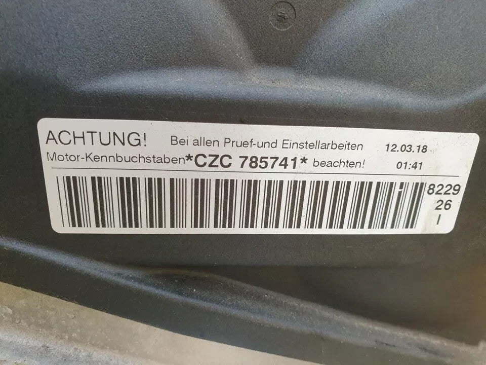 AUDI A1 SPORT 1.4 PETROL 2018 BARE ENGINE CZCA 35k MILEAGE Warranty A087 - Image 11