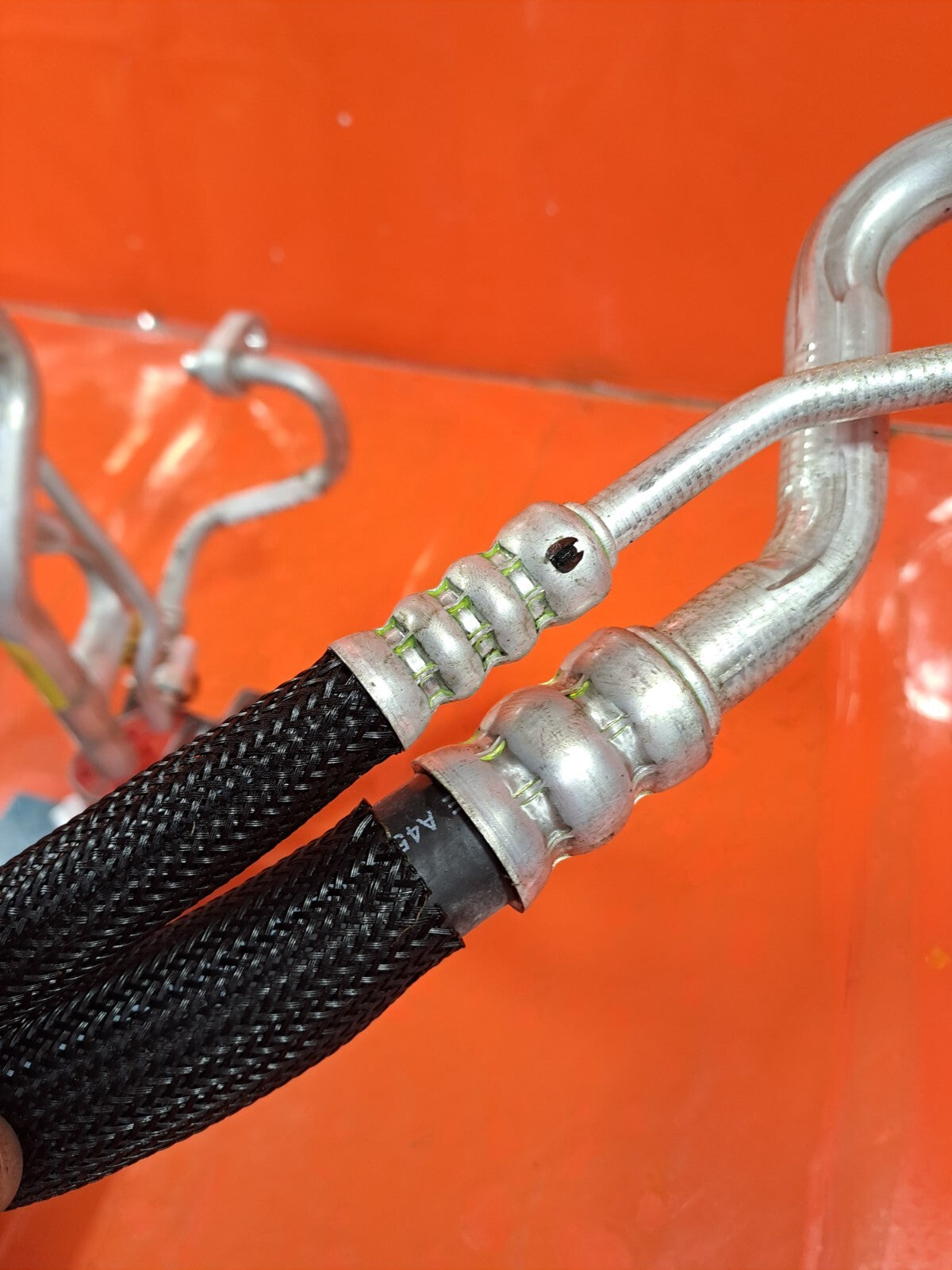 ✅2020 TESLA MODEL 3 AC AIR CON PIPE HOSE 109215700F + WARRANTY A266 - Image 9