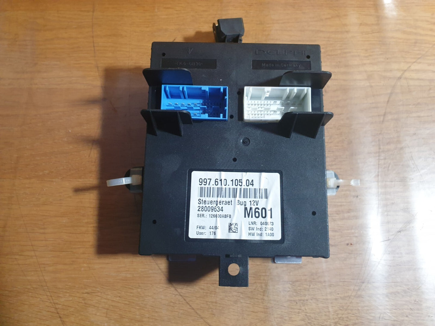 ✅PORSCHE BOXSTER 987 2.7 PETROL 2005 BCM CONVENIENCE MODULE 99761010504 Warranty - Image 1