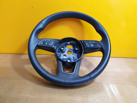 ✅Audi Q2 S-Line 2017 Multifunction Leather Steering Wheel 8W0419689 A134 - Image 2