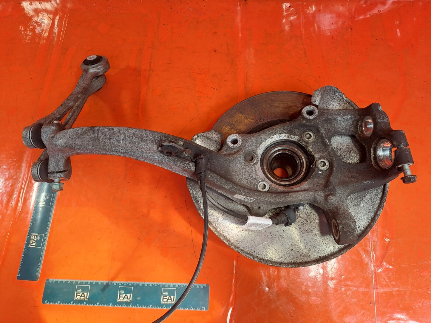 ✅2012 AUDI Q5 8R S LINE 2.0P WHEEL HUB FRONT RIGHT 8K0407242AB + WARRANTY A276 - Image 3