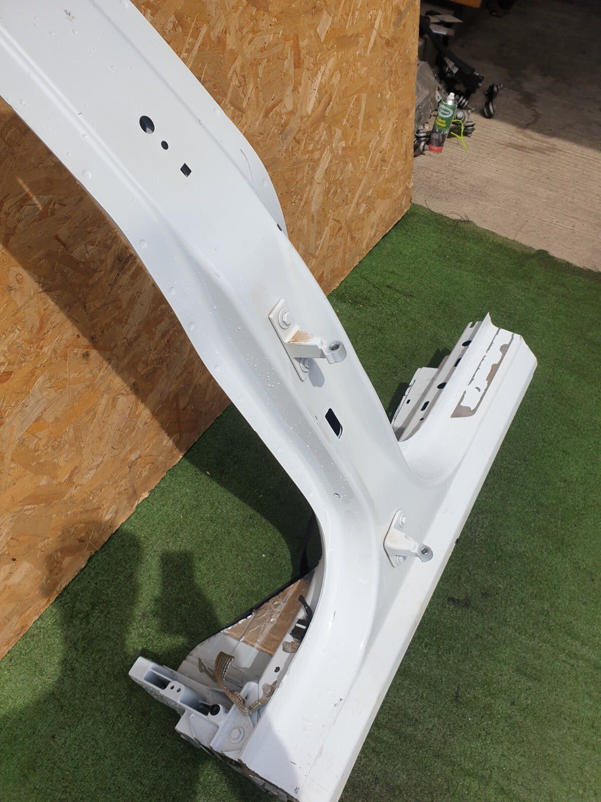 ✅2022 TESLA MODEL Y RIGHT SIDE B PILLAR SILL CUT WHITE + WARRANTY A172 - Image 8