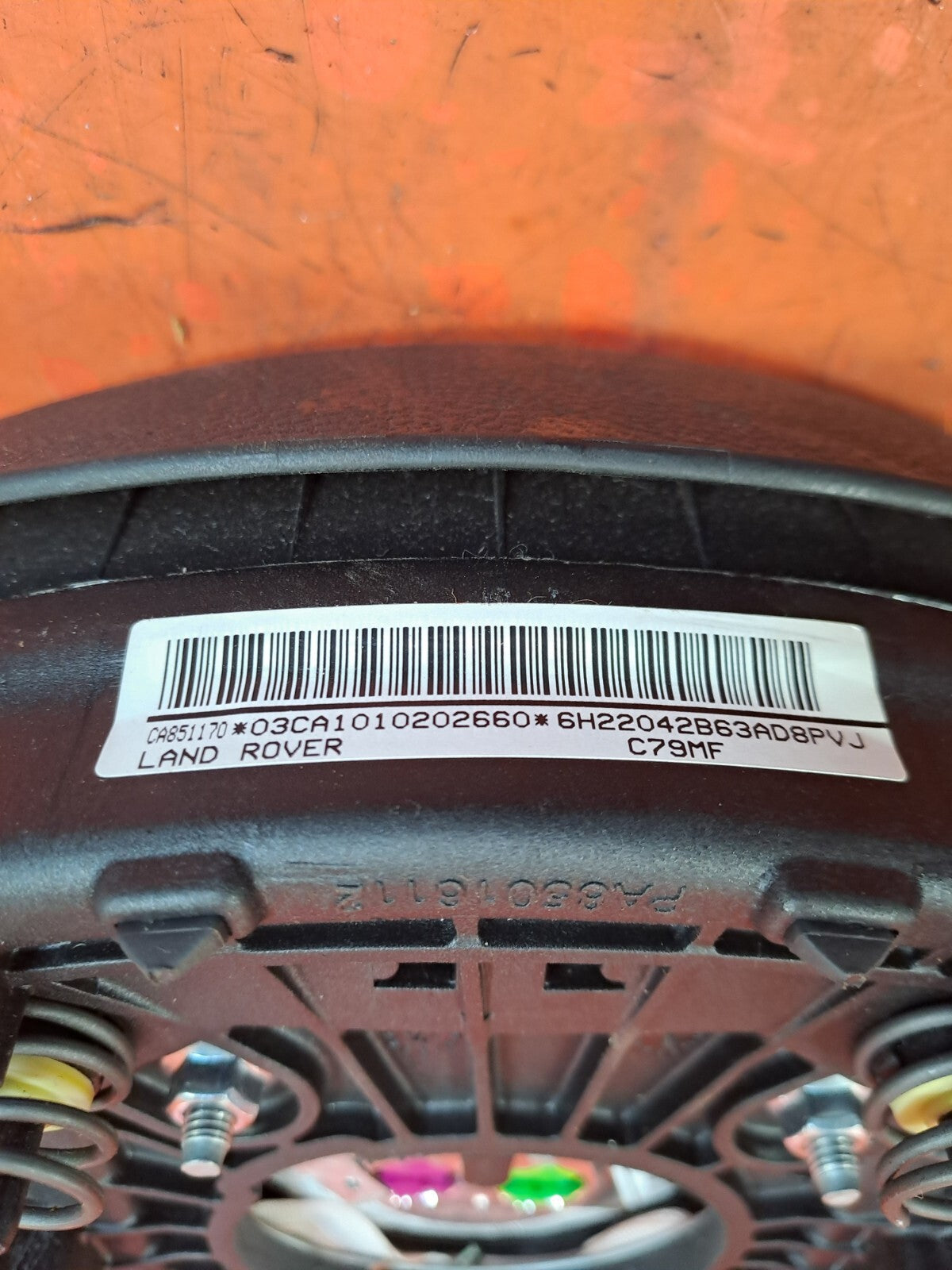 ✅2010 LAND ROVER DISCOVERY 4 L319 STEERING WHEEL ABAG 6H22-042B63-AD + WARRANTY - Image 9