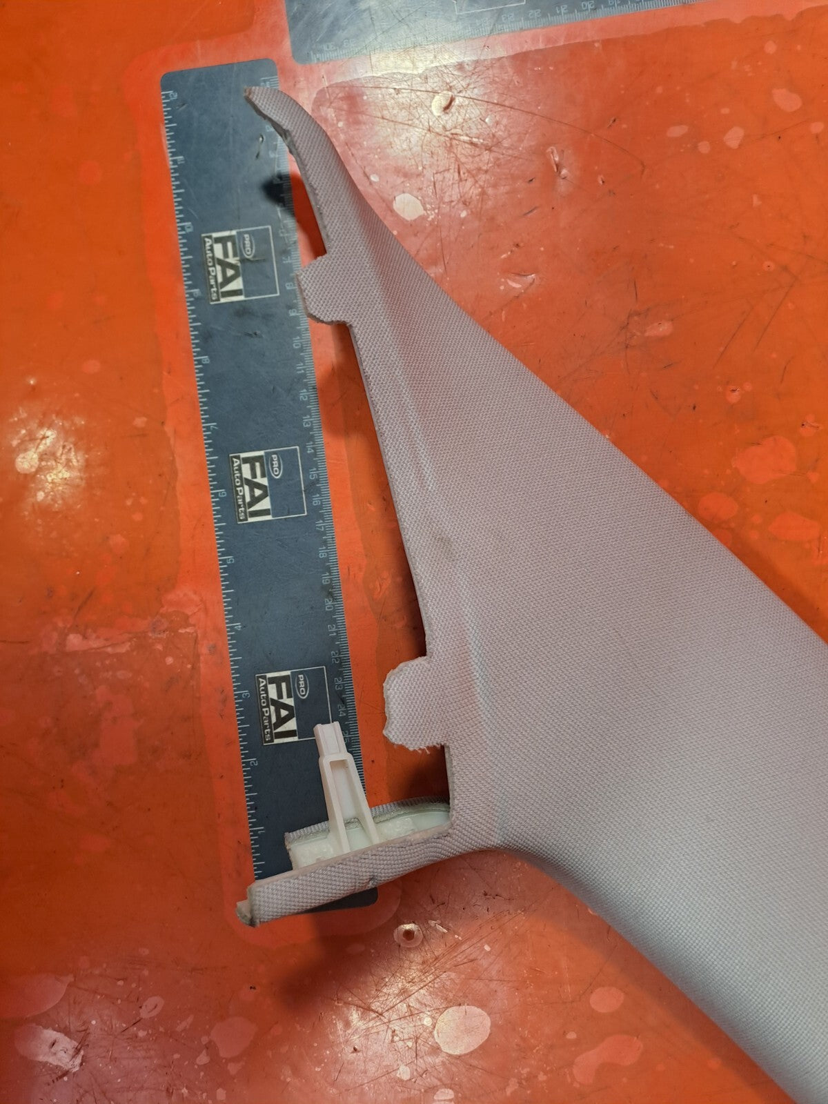 TESLA MODEL 3 LONG 2024 FRONT RIGHT A PILLAR COVER TRIM 1731774-10-D Warranty - Image 6