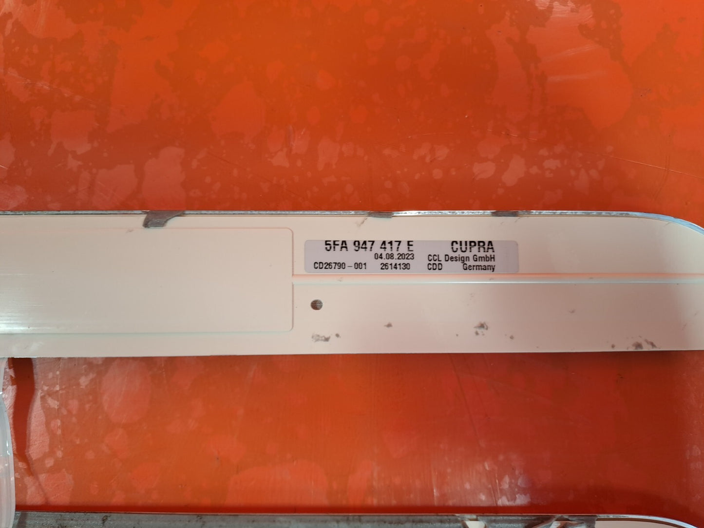 Cupra Leon VZ2 2023 1.4 Petrol FRONT SILL STEP TRIM PAIR 5FA947417E Warranty - Image 9