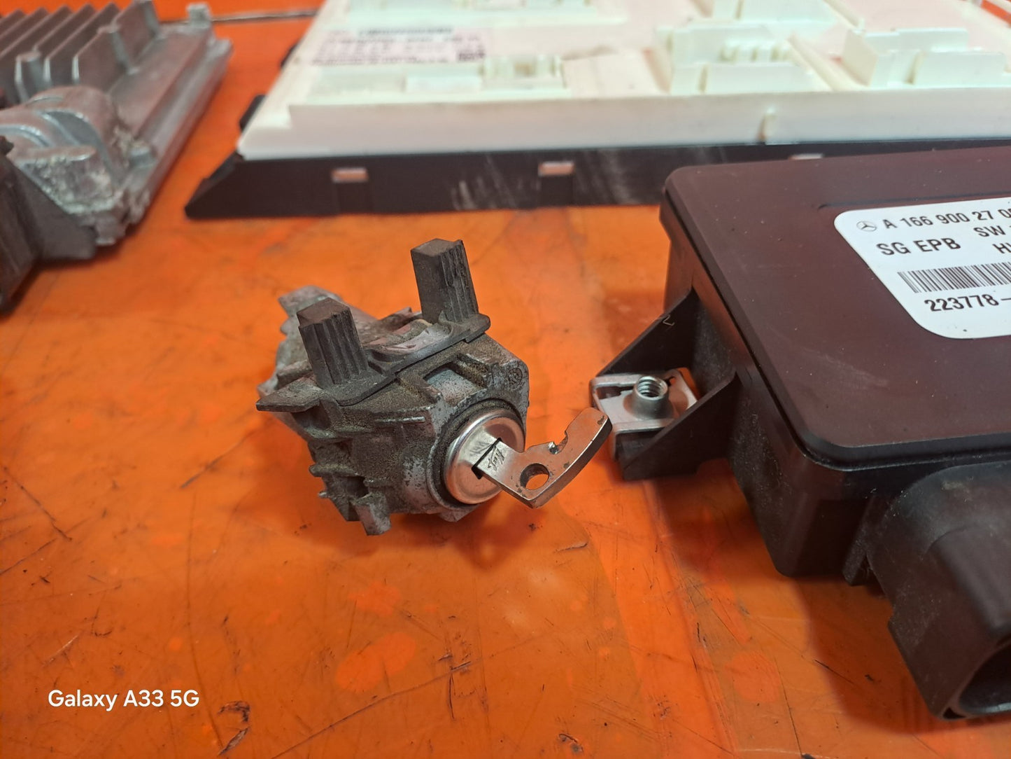 ✅2012 MERCEDES B CLASS W246 1.8 CDI DIESEL ECU KIT LOCK SET MODULE KEY +WARRANTY - Image 9