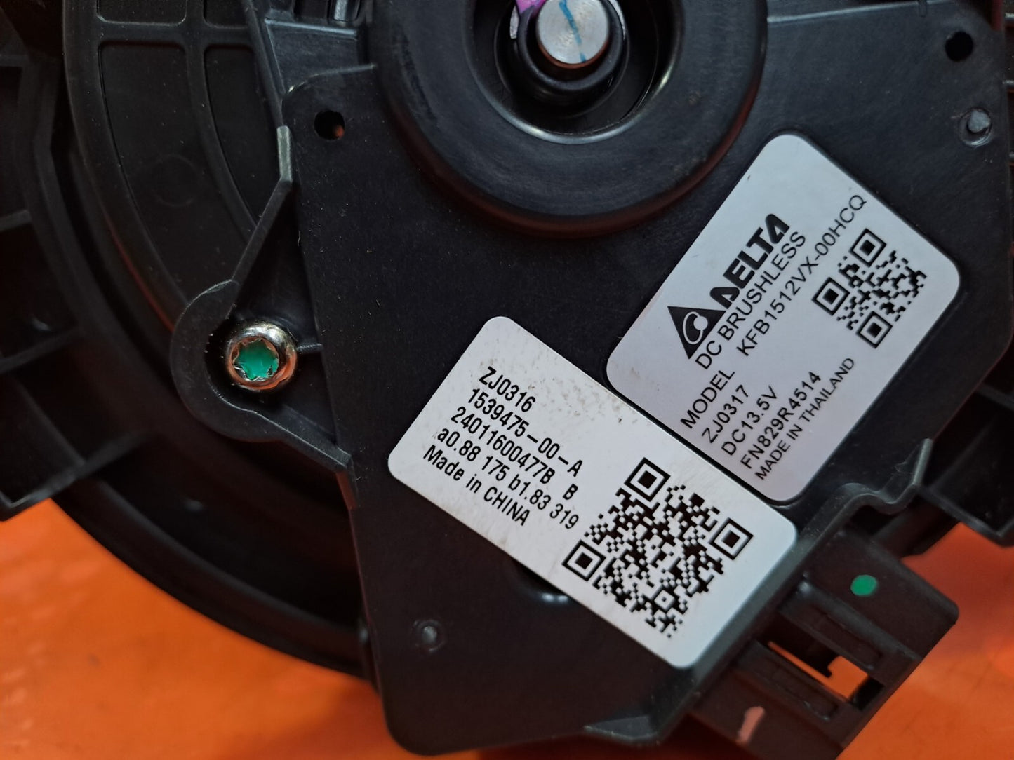 TESLA MODEL 3 LONG 2024 HEATER BLOWER FAN MOTOR 1539475-00-A Warranty A207 - Image 10