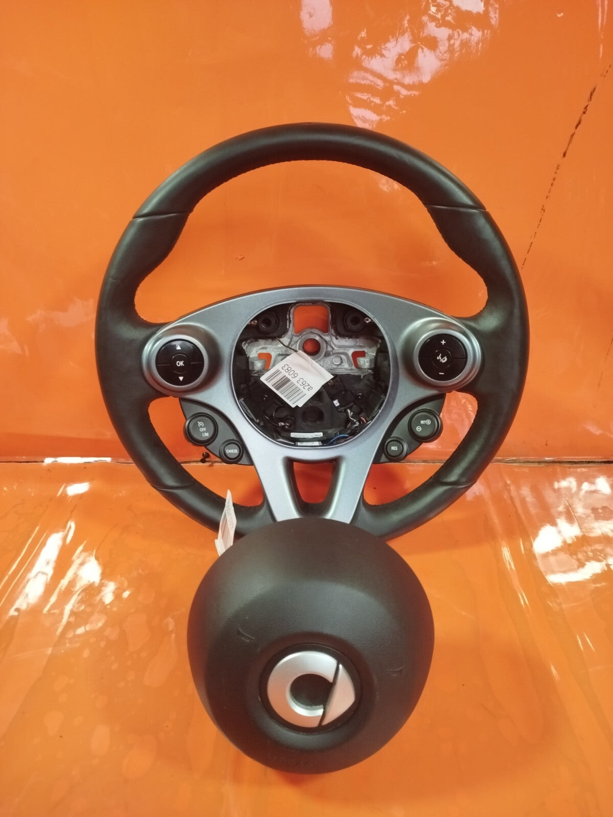 ✅SMART EQ FORFOUR 2020 MULTIFUNCTION LEATHER STEERING WHEEL Warranty A263 - Image 5